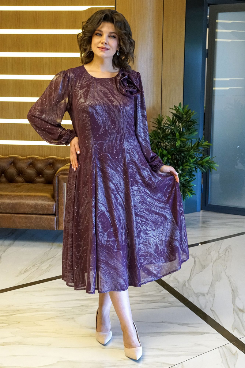 Платья Alani Collection 2380 бордо