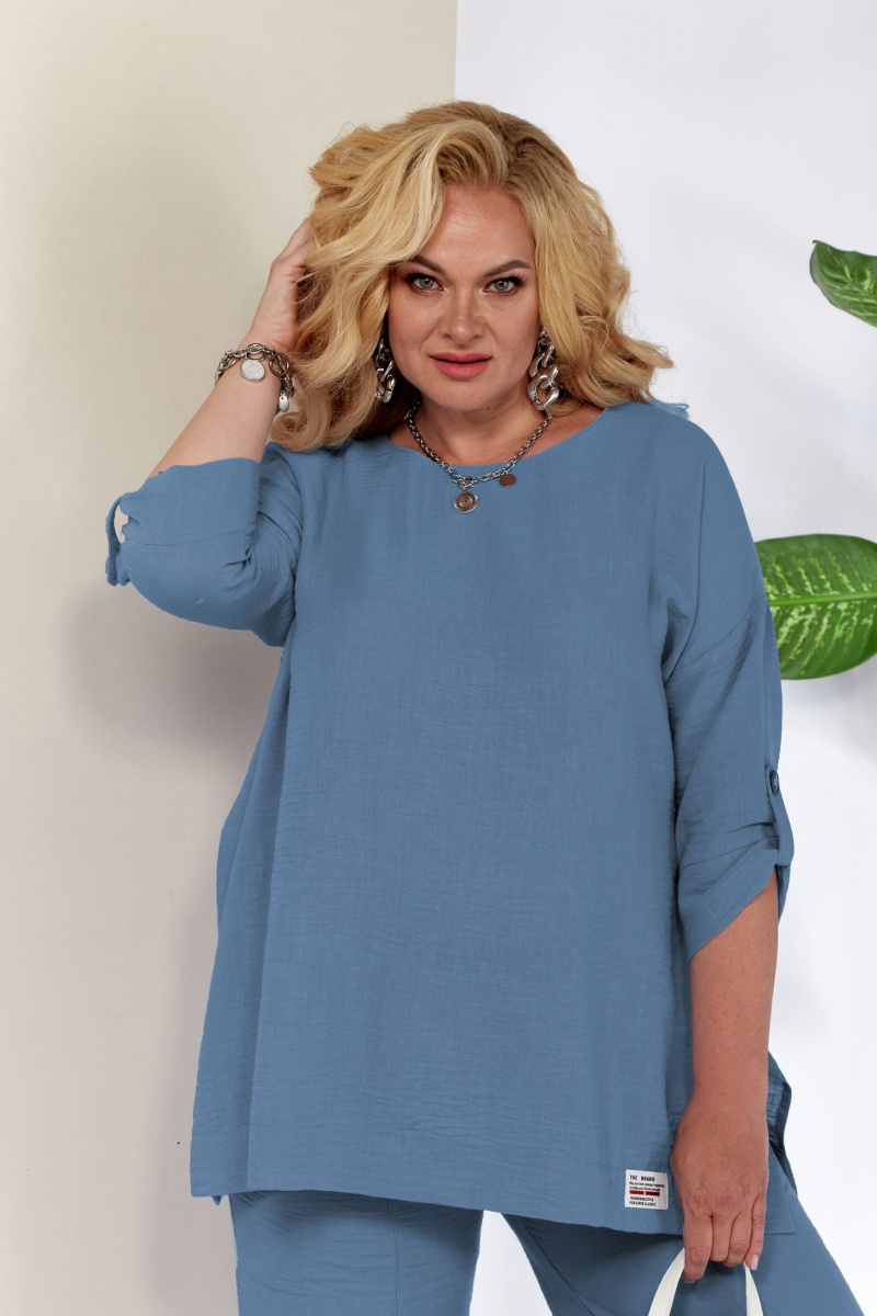 Блузы Anastasia 1257 деним