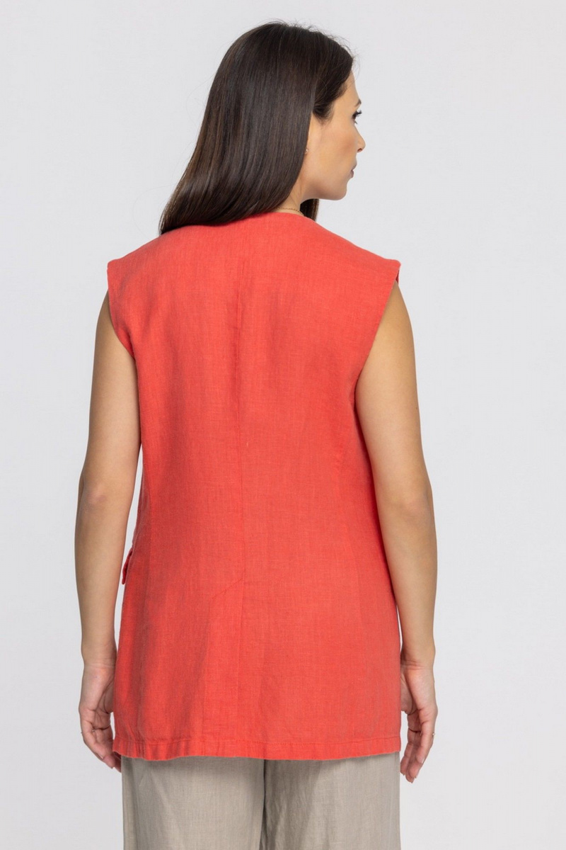 Жилеты FASHION CENTRE Л-3967 коралловый
