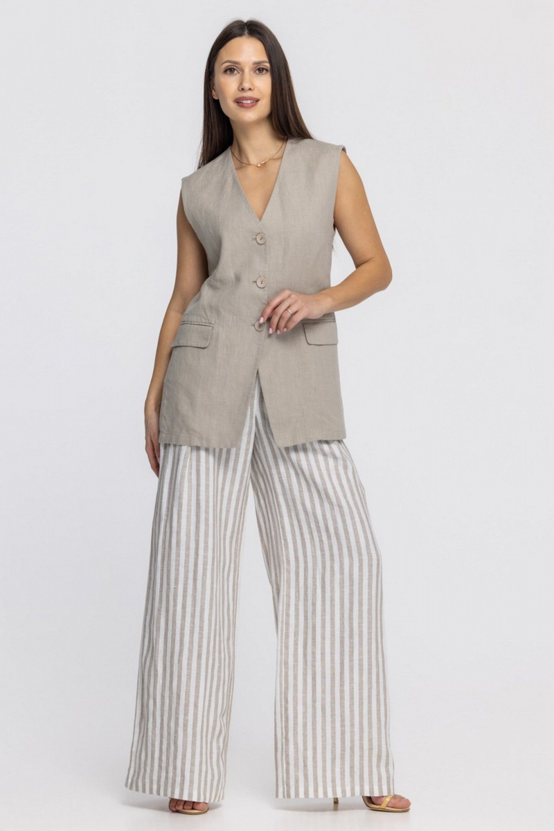 Жилеты FASHION CENTRE Л-3967 песочный