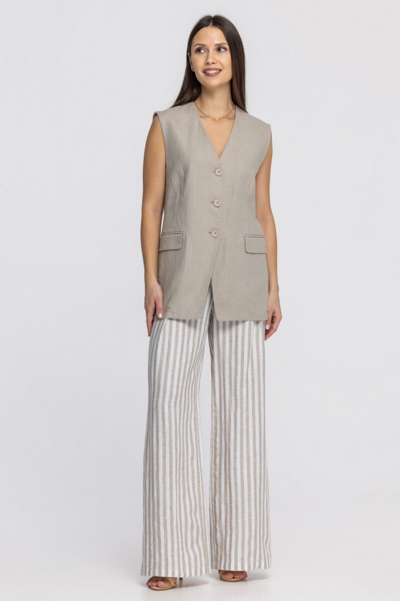 Жилеты FASHION CENTRE Л-3967 песочный