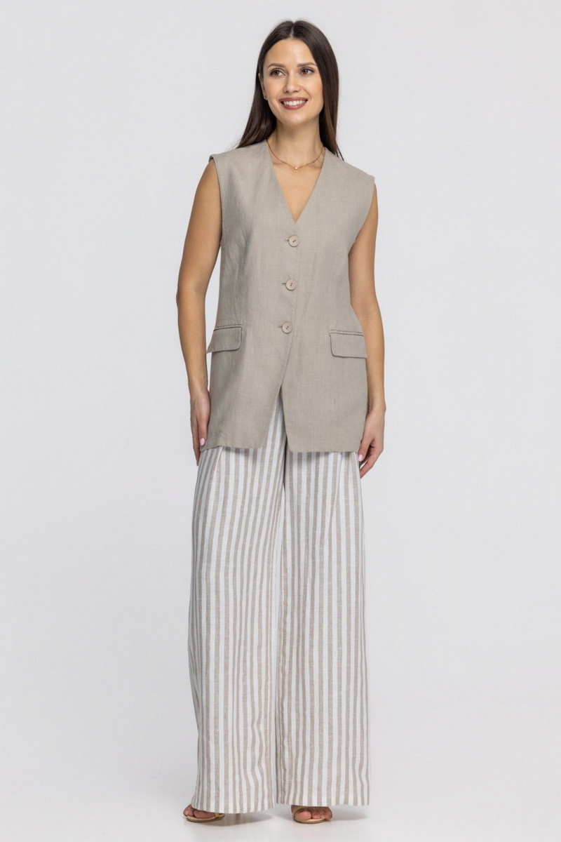 Жилеты FASHION CENTRE Л-3967 песочный