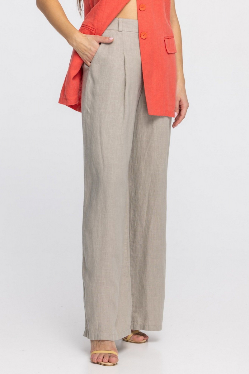 Брюки FASHION CENTRE Л-3968 песочный