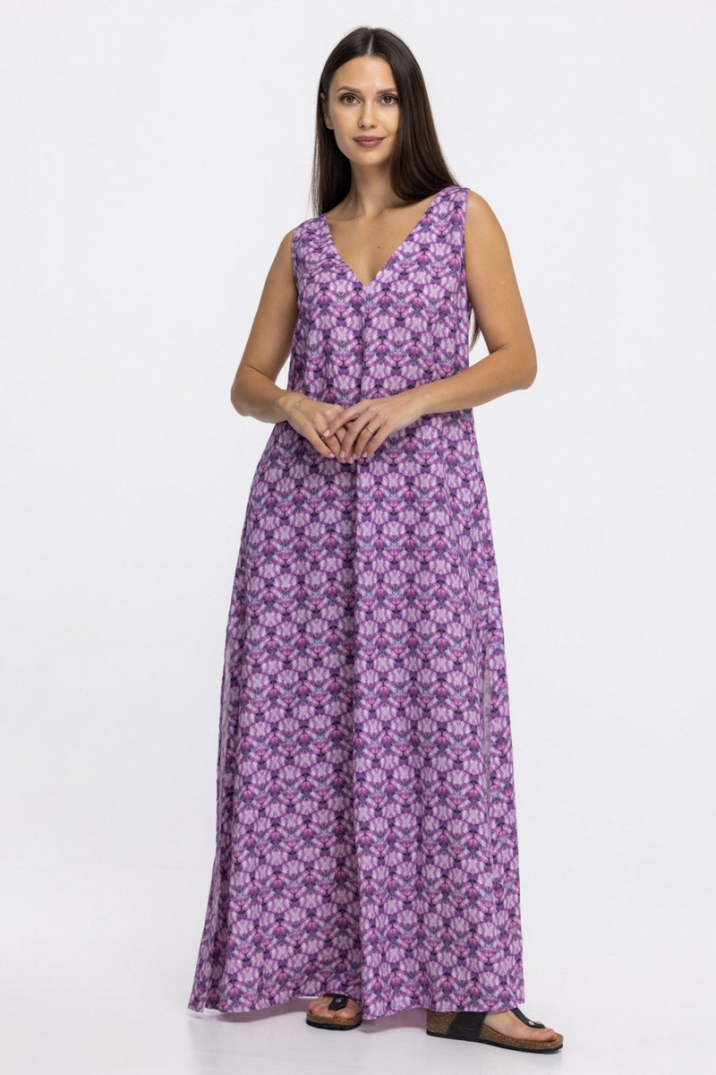 Платья FASHION CENTRE Л-4049 мультиколор