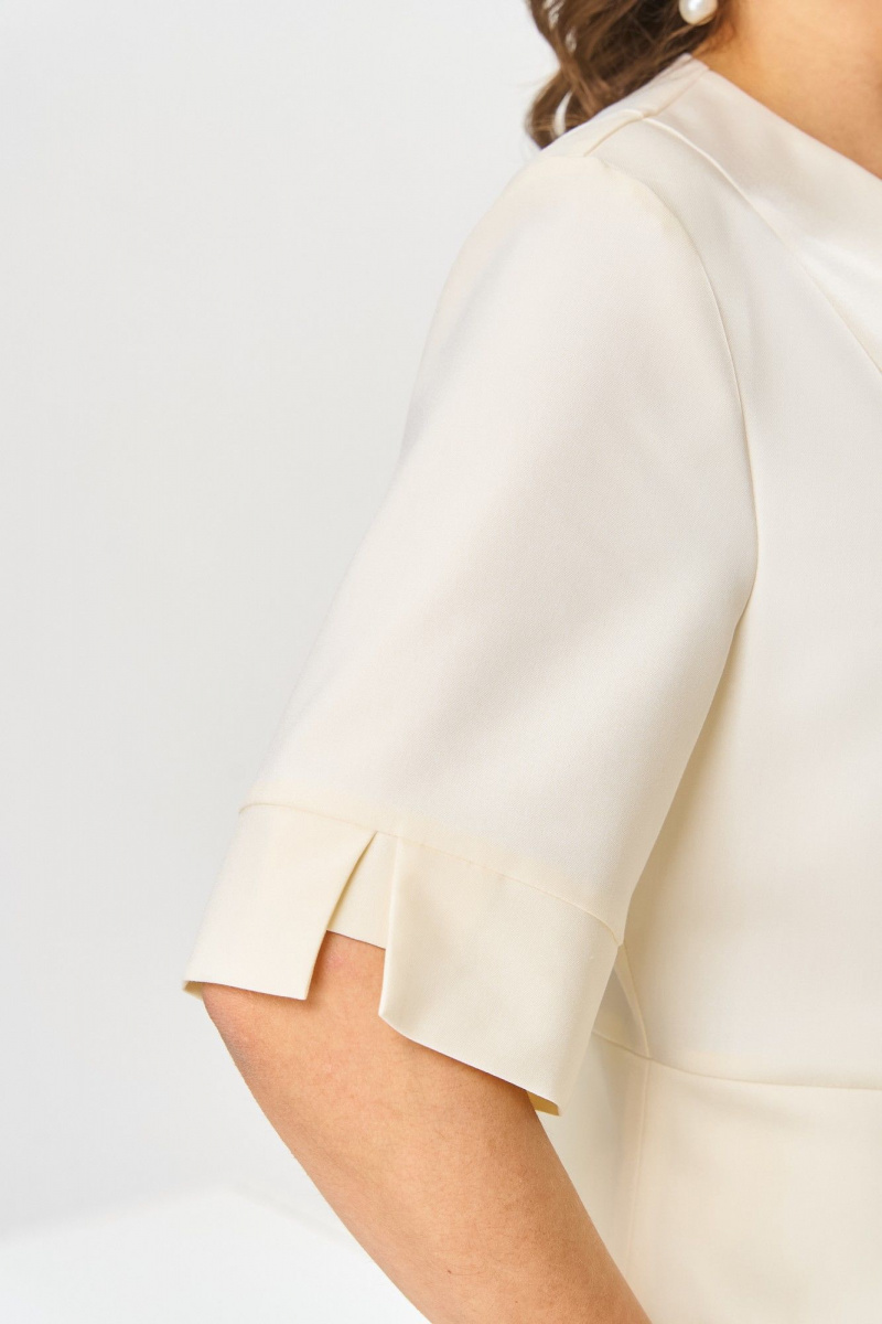 Платья Romanovich Style 1-2798 зеленый/горох