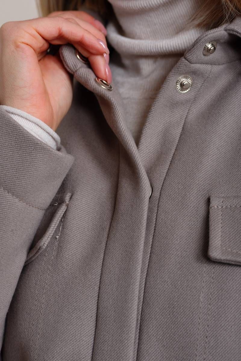 Женское пальто Winkler’s World 646 серый