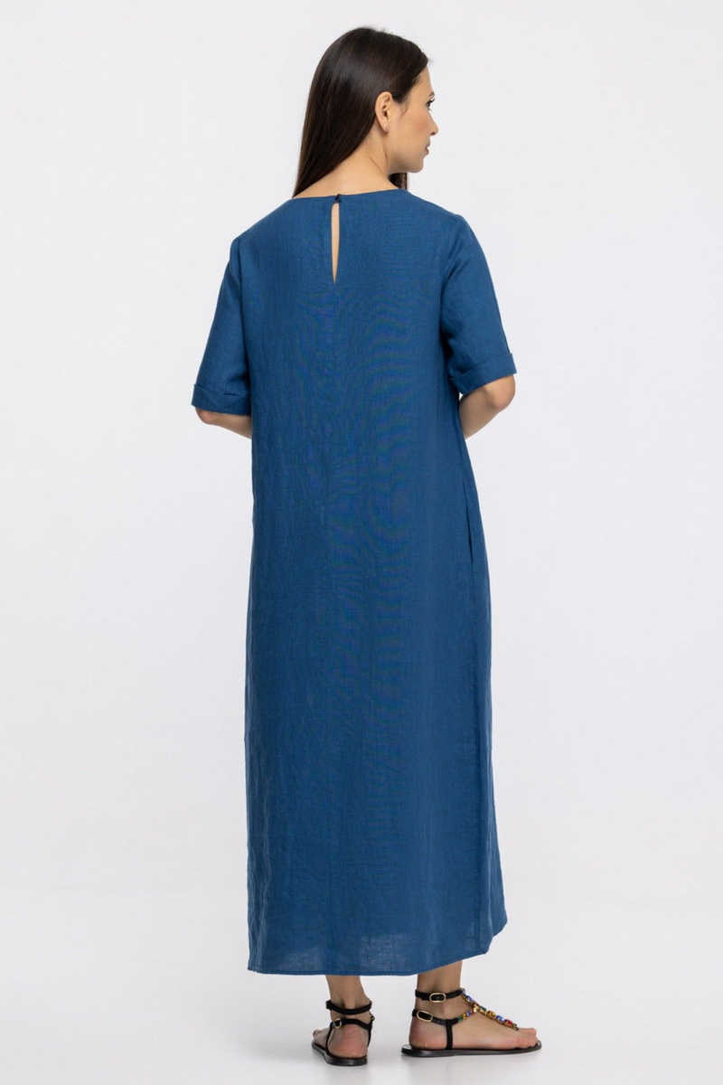 Платья FASHION CENTRE Л-4052 синий