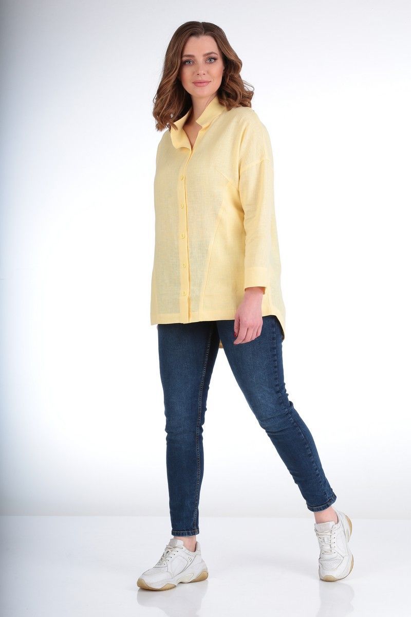 Блузы MALI 620-060 бледно-желтый