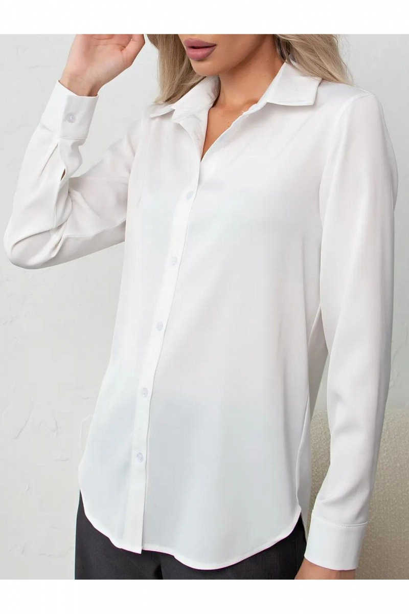 Блузы MIRSINA FASHION 1498 белый