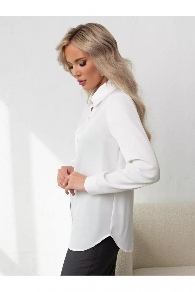 Блузы MIRSINA FASHION 1498 белый