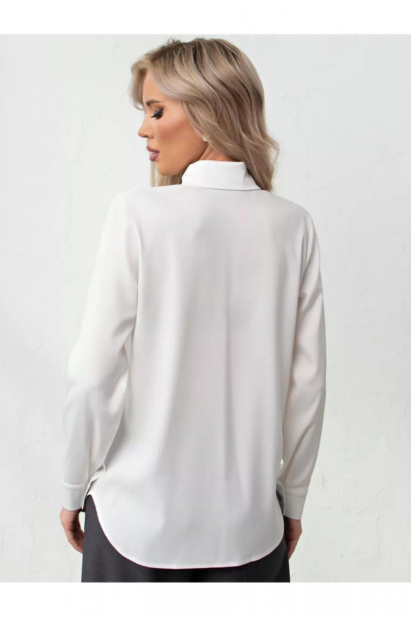 Блузы MIRSINA FASHION 1498 белый