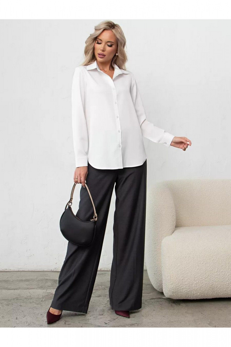 Блузы MIRSINA FASHION 1498 белый