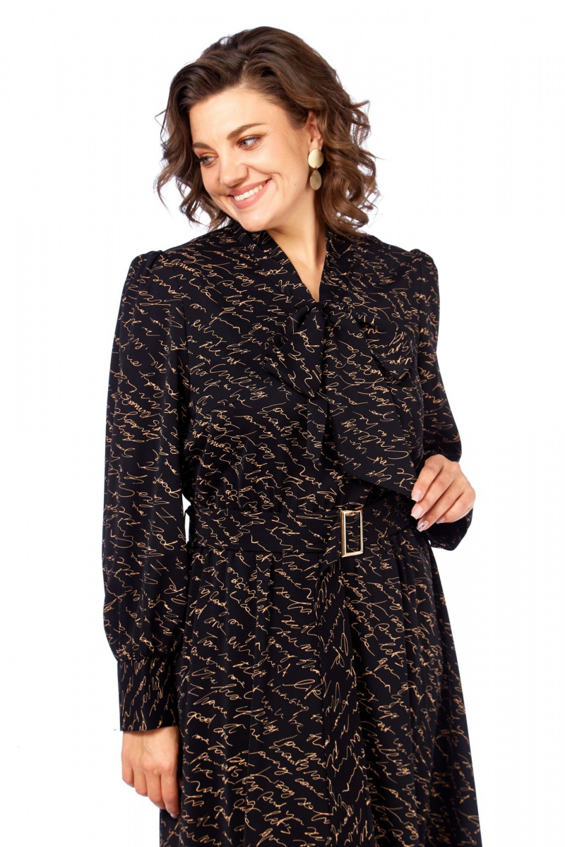 Платья AVA fashion М-136 черный