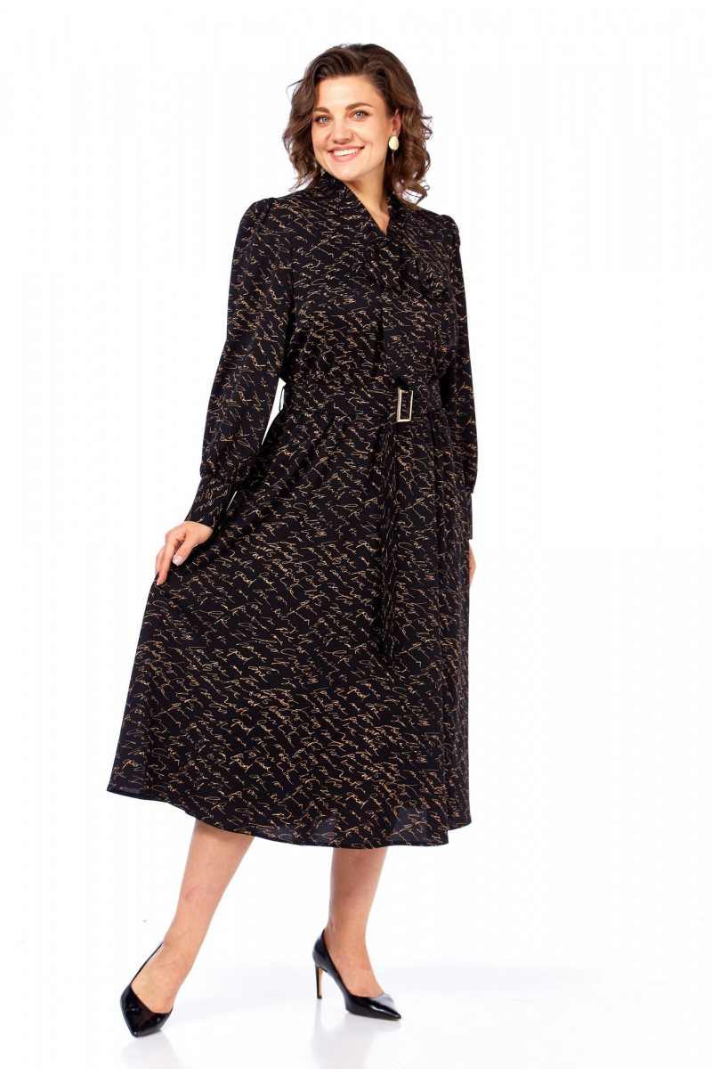 Платья AVA fashion М-136 черный