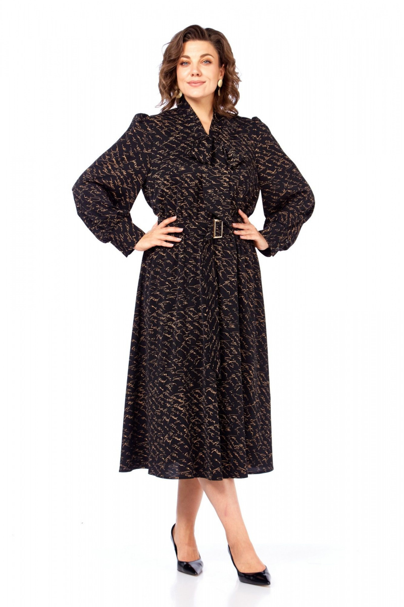 Платья AVA fashion М-136 черный
