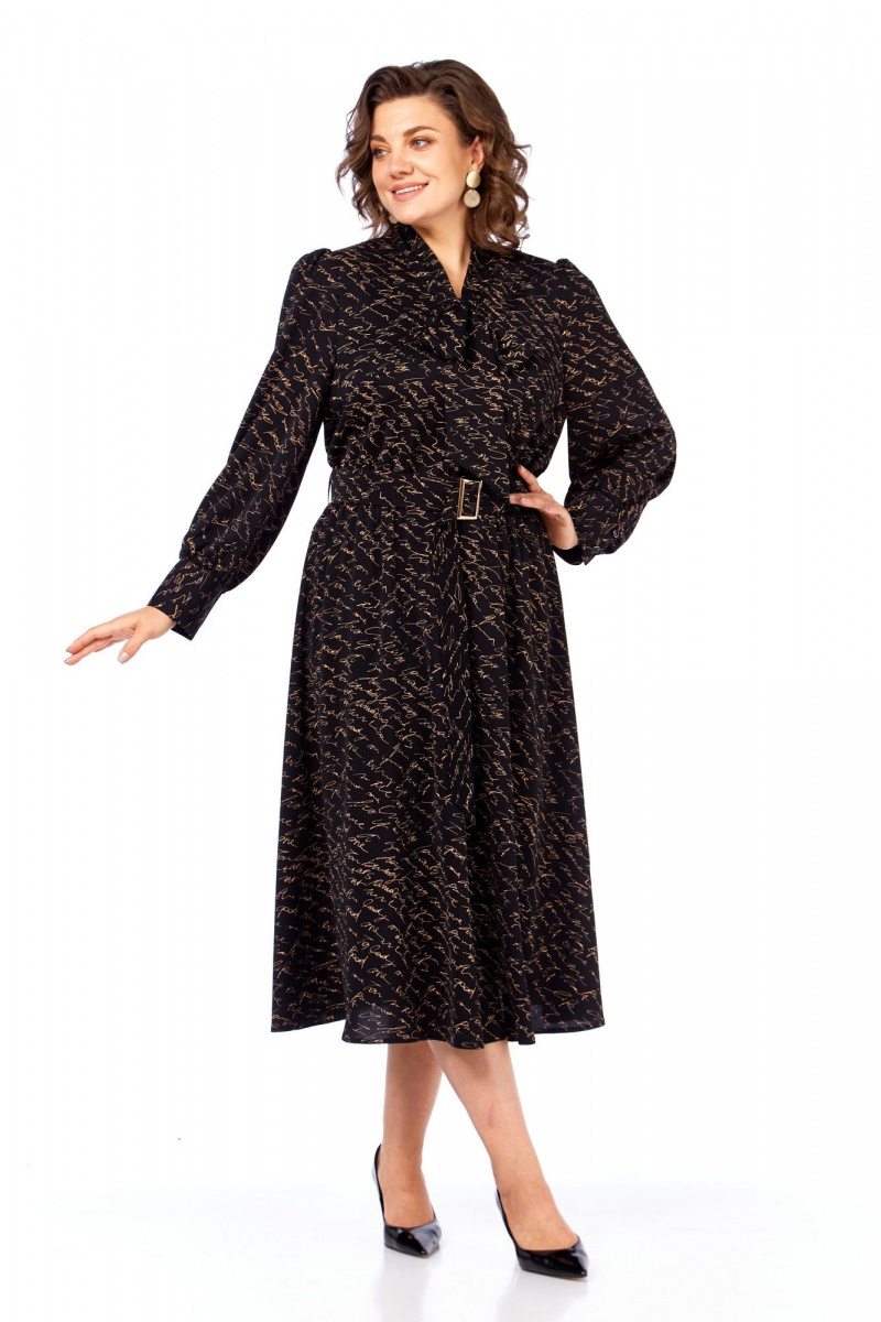 Платья AVA fashion М-136 черный