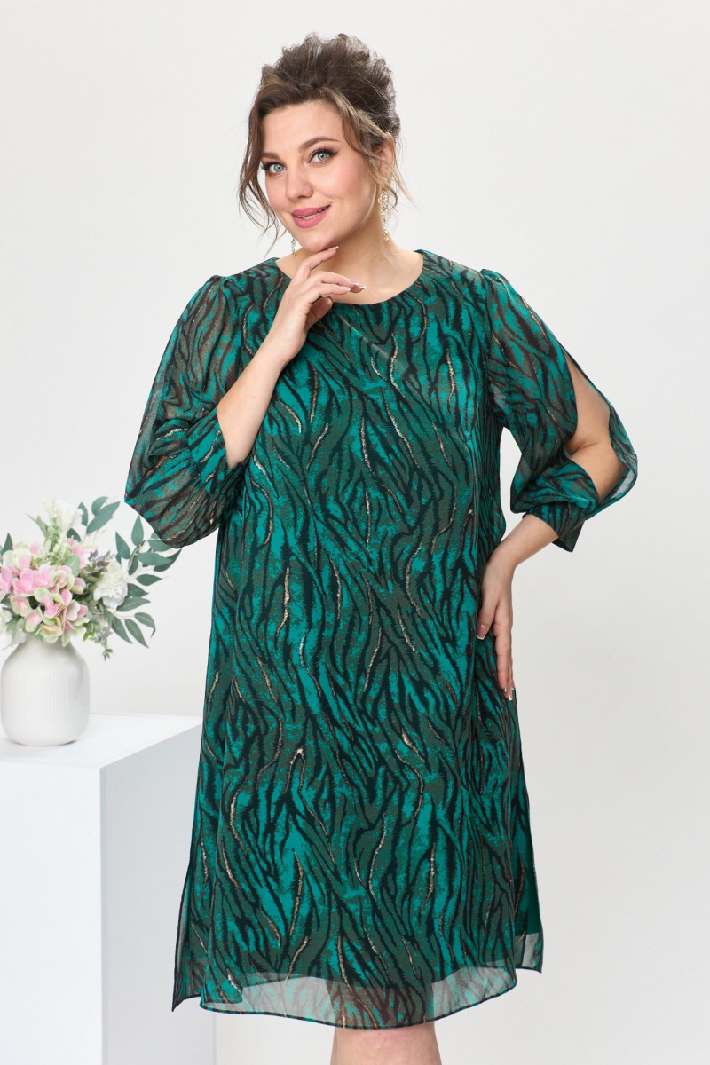 Платья Romanovich Style 1-2628 изумруд