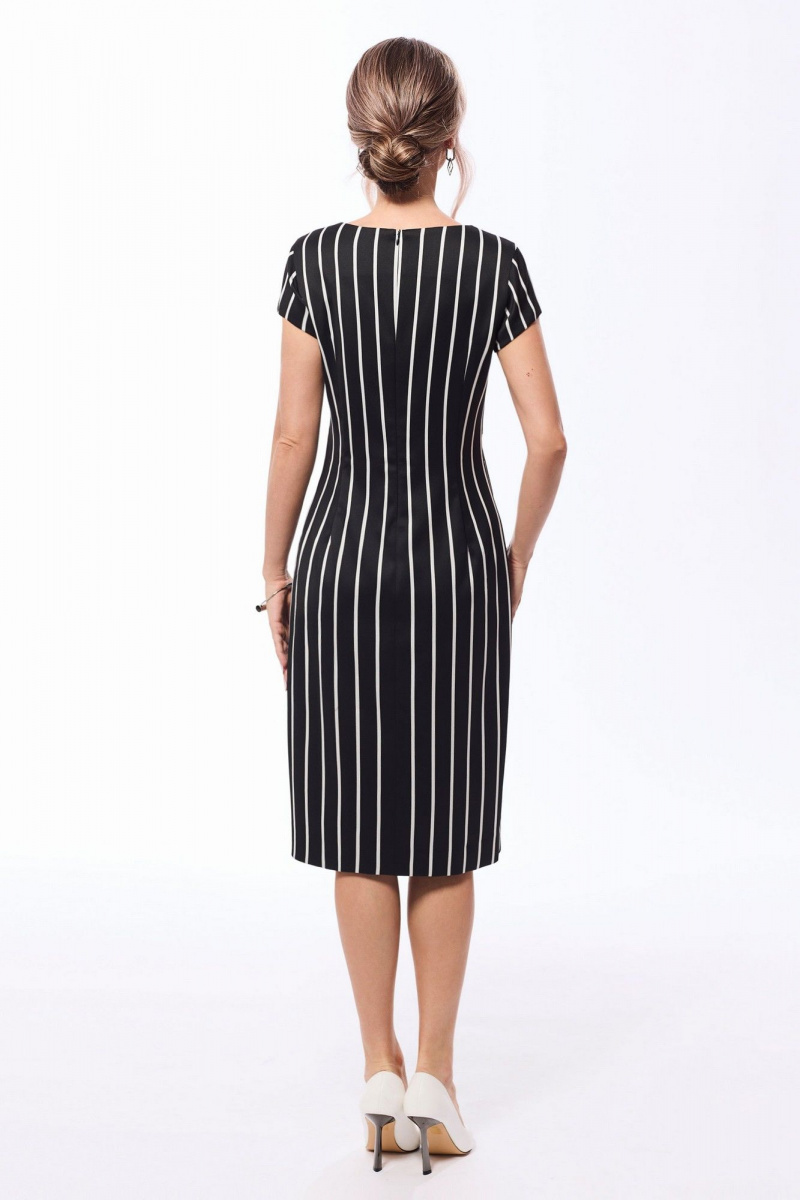 Платья Golden Valley 4654-1 черно-белый