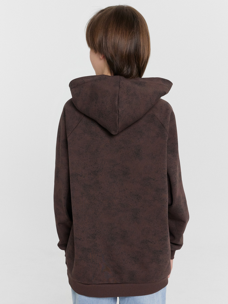 Джемперы и кардиганы Mark Formelle 123418/24-32498П-7-2 коричневый_acid_wash_574_D_2_вышивка