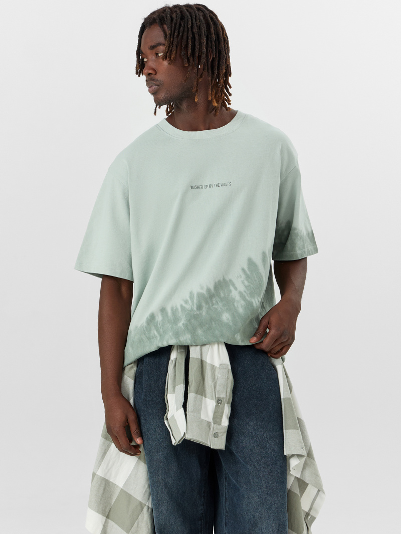 Футболки Mark Formelle 111846/24-ОБР4824П-0 св.молочный_печать1_002_Tye_Dye_1сл_печ_на_пол