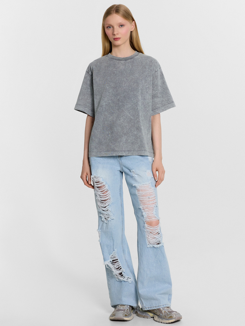 Майки Mark Formelle 112950/24-ОБР32152Ц-0 ACID_WASH_серый_дым