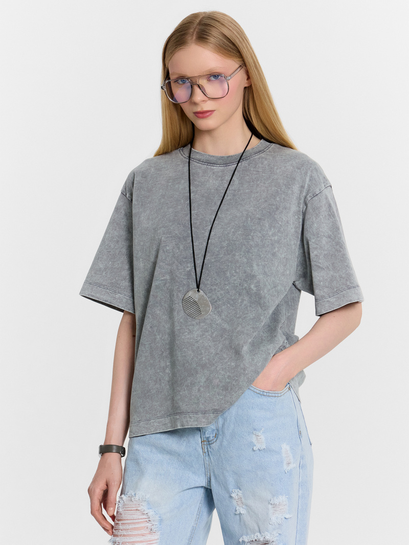 Майки Mark Formelle 112950/24-ОБР32152Ц-0 ACID_WASH_серый_дым