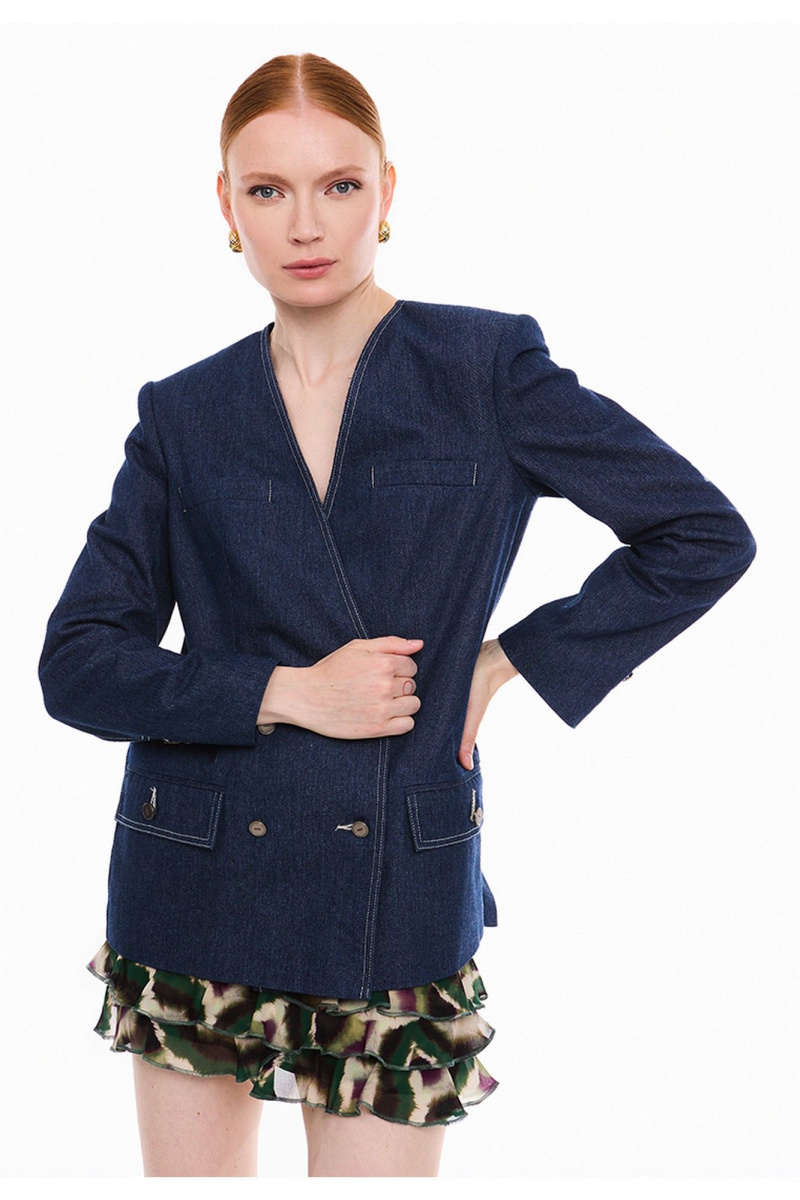 Жакеты DEVITA 4036 темно-синий