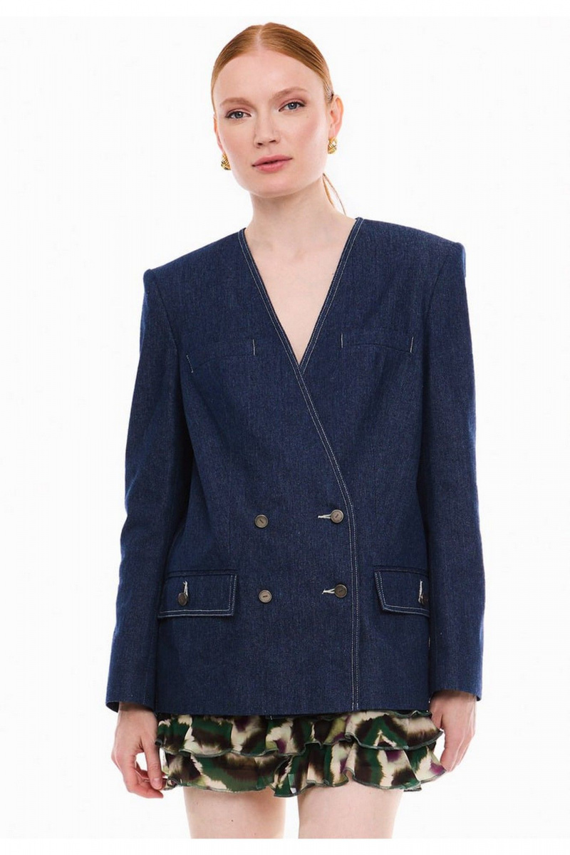 Жакеты DEVITA 4036 темно-синий