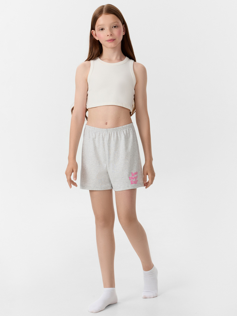 Шорты Mark Formelle 537002/25-38349П-0 серый_меланж_1_сл_на_пол