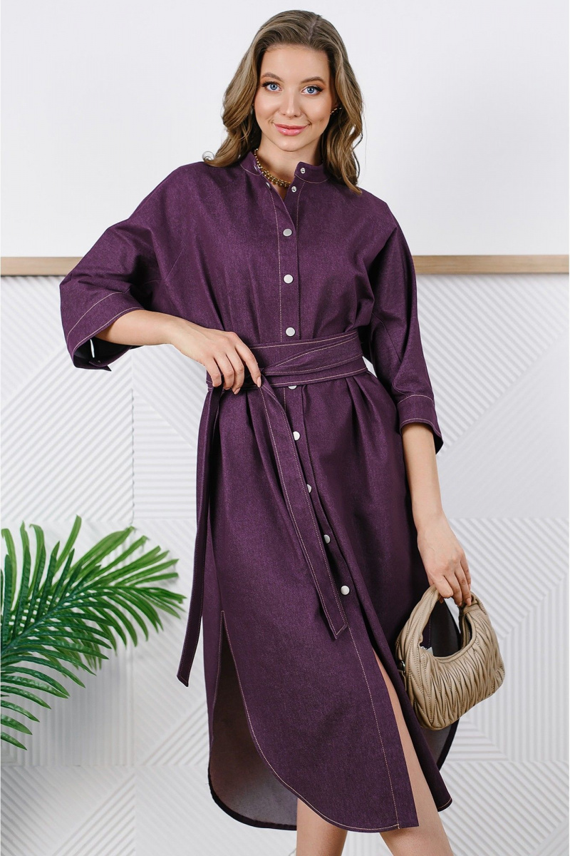 Платья MONA STYLE FASHION&DESIGN 24021/1 бургунд