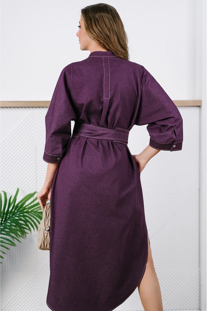Платья MONA STYLE FASHION&DESIGN 24021/1 бургунд