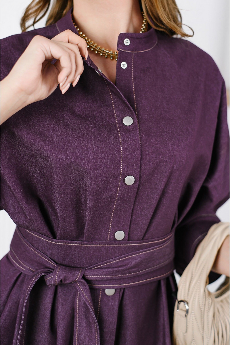 Платья MONA STYLE FASHION&DESIGN 24021/1 бургунд