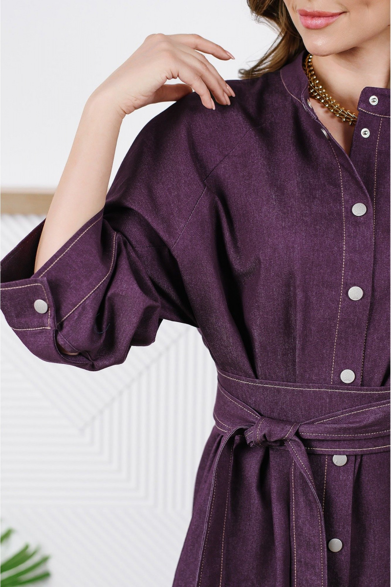 Платья MONA STYLE FASHION&DESIGN 24021/1 бургунд