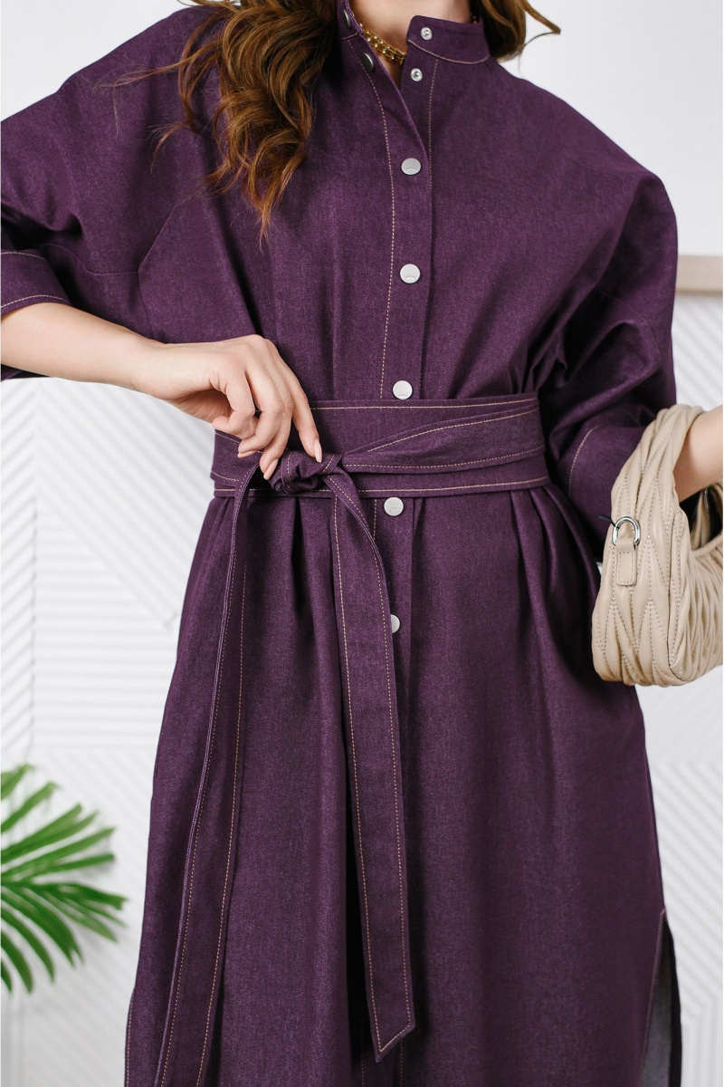 Платья MONA STYLE FASHION&DESIGN 24021/1 бургунд