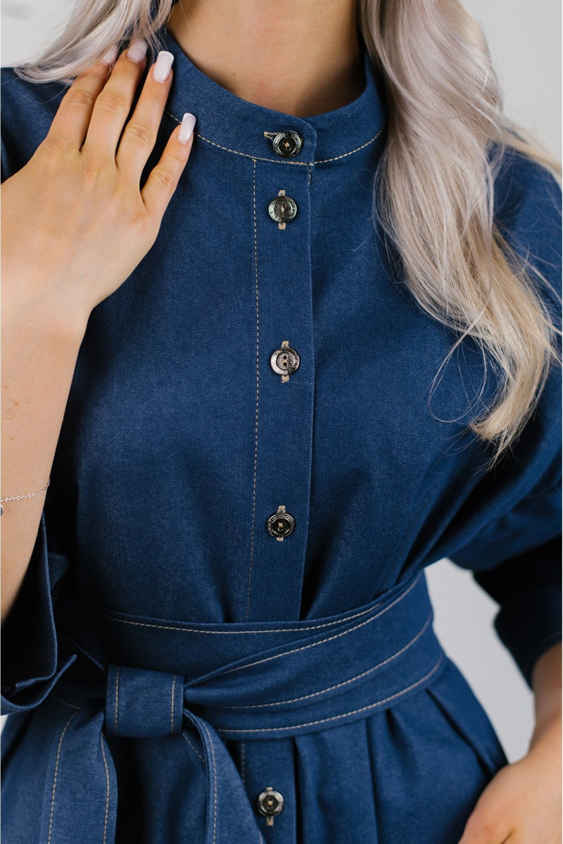 Платья MONA STYLE FASHION&DESIGN 24021/1 синий