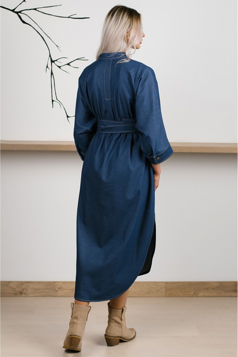 Платья MONA STYLE FASHION&DESIGN 24021/1 синий
