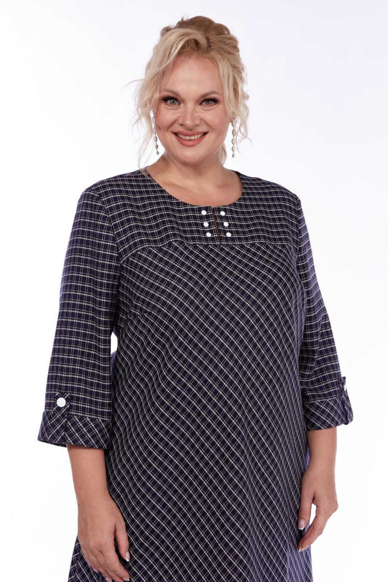 Платья СиБон 0300 клетка