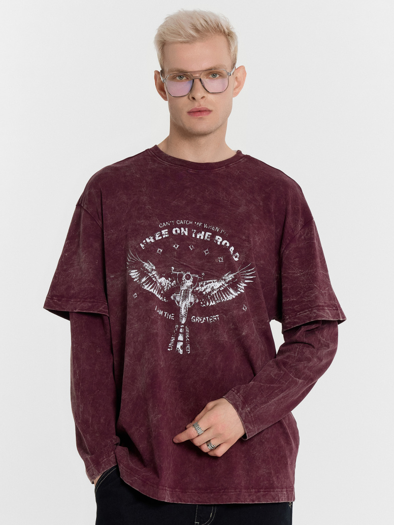 Джемперы Mark Formelle 121928/24-ОБР4595П-0 винный_acid_wash_009.2_Эйсид_1_сл_на_пол