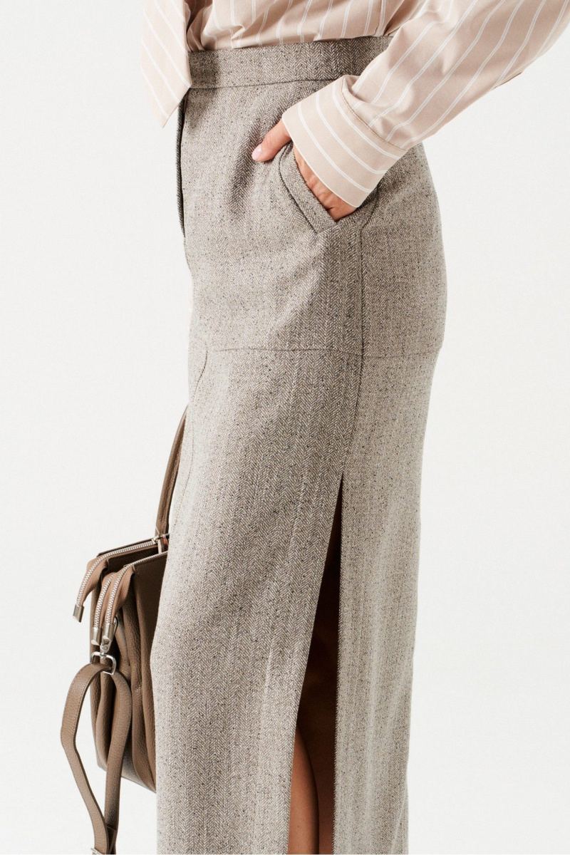 Юбки ELLETTO LIFE 2358 бежевый