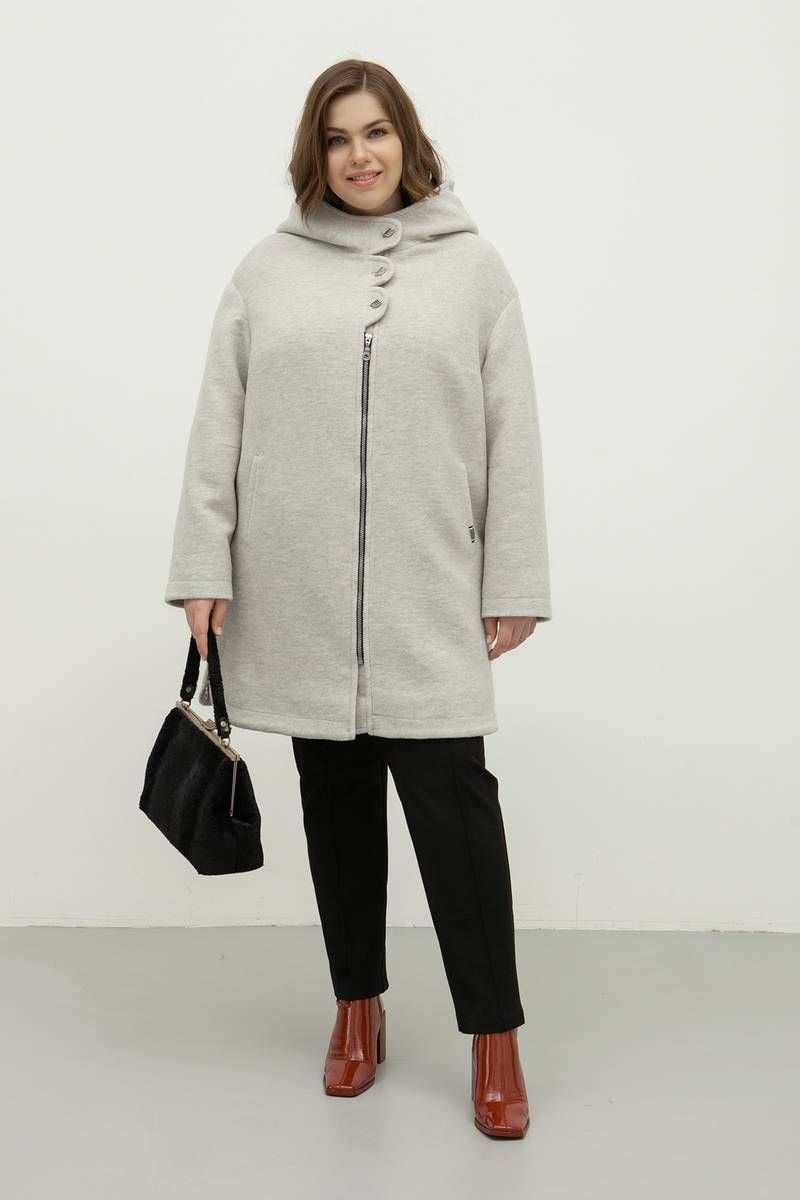 Женское пальто Bugalux 425 170-серый