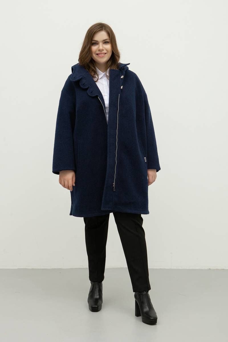 Женское пальто Bugalux 425 170-синий