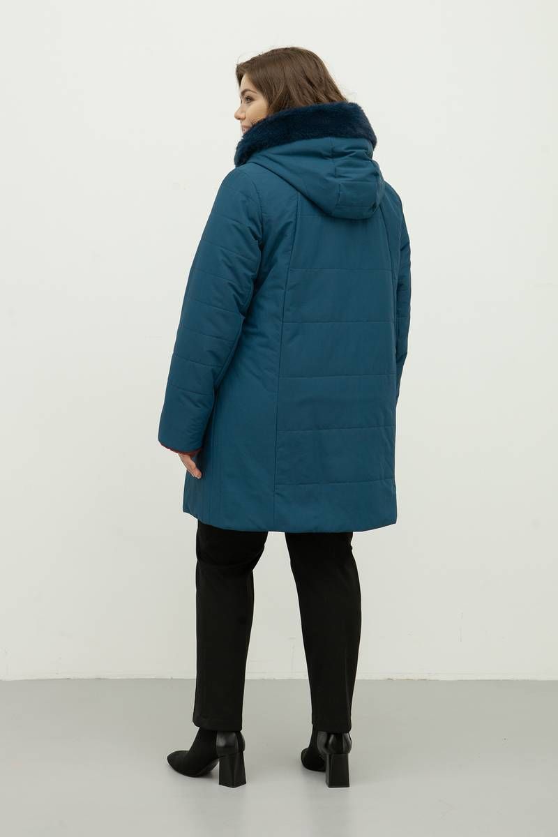 Женское пальто Bugalux 471 164-изумруд