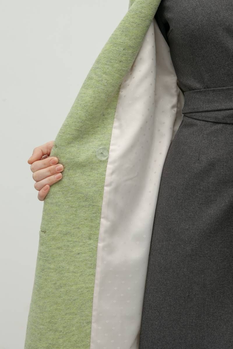 Женское пальто Bugalux 938 164-зелень