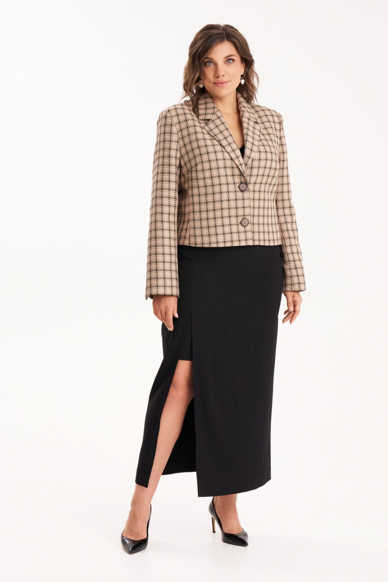 Юбочный костюм KaVari plus size 8050.1