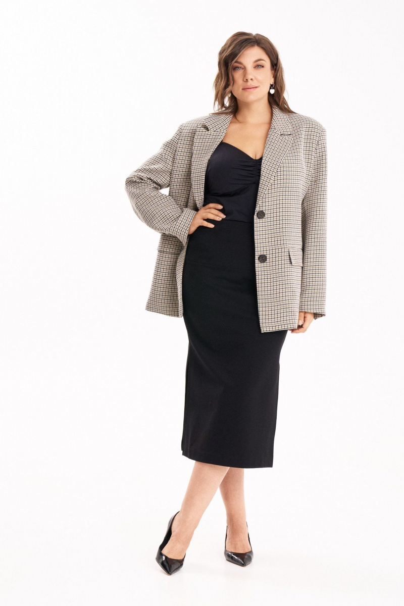Жакеты KaVari plus size 6008