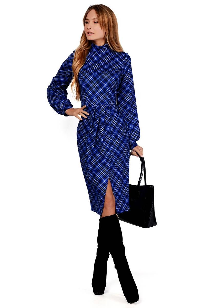 Платье PATRICIA by La Cafe NY1884 черный,синий