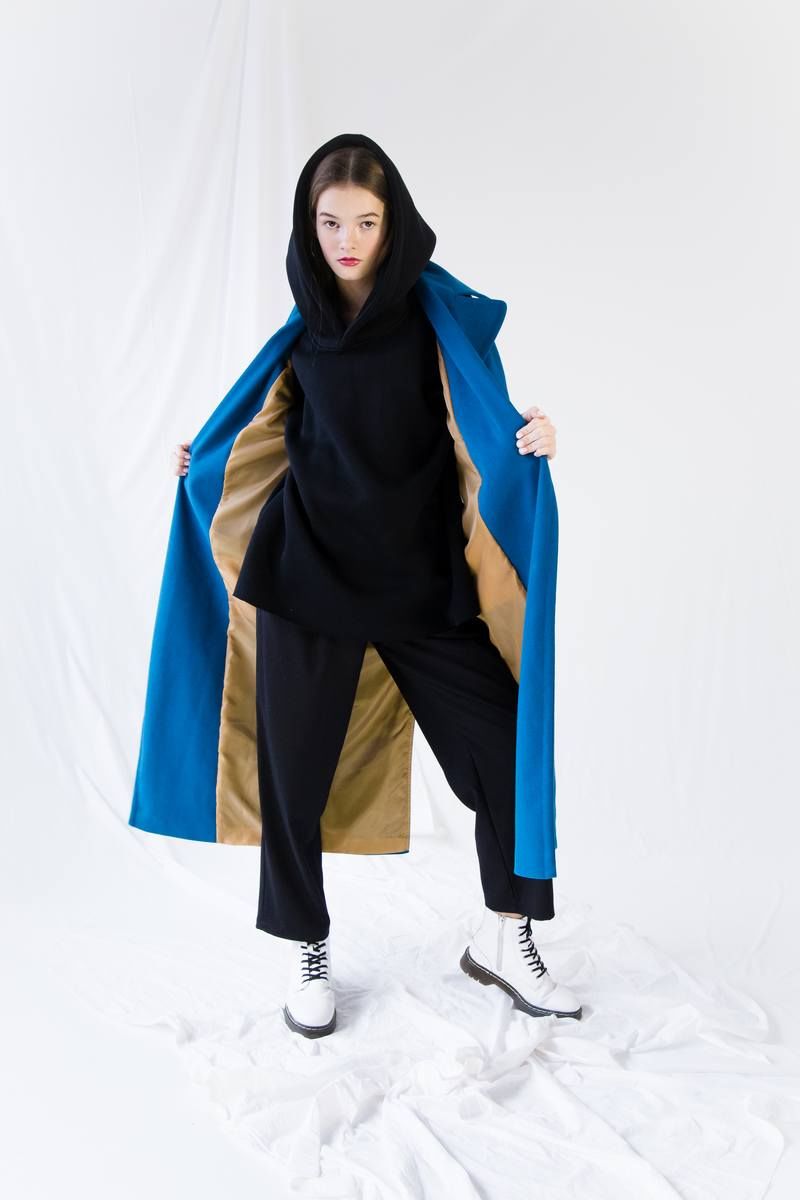Женское пальто TSURAN COATBK1 синий
