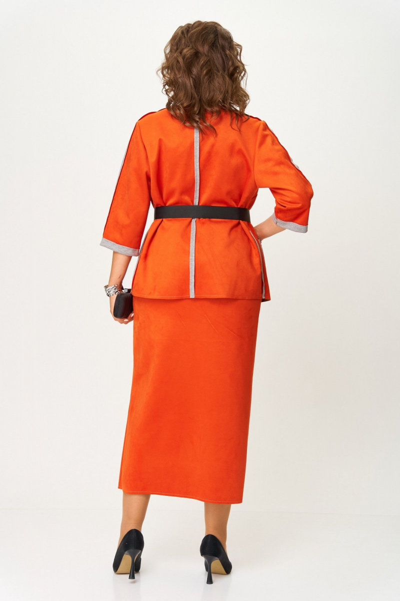 Юбочный костюм Michel chic 1388/1 терракот