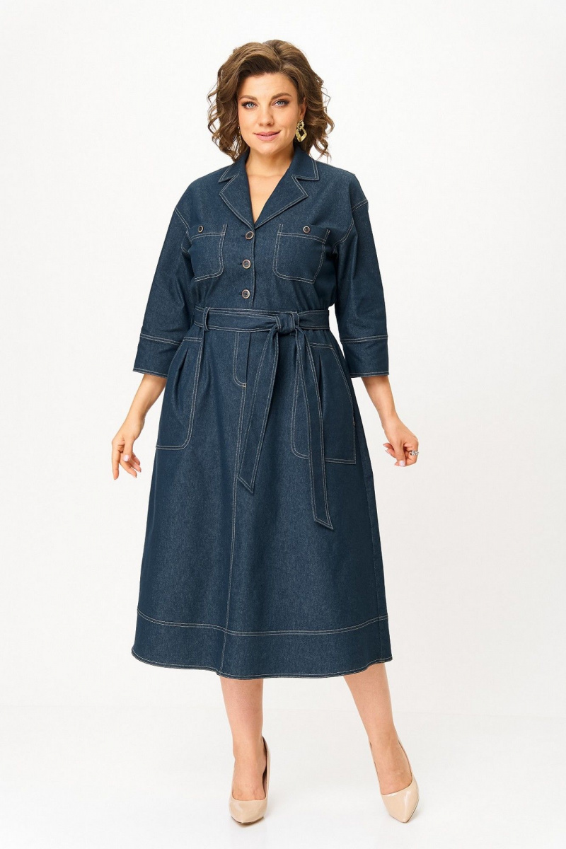 Платья Koketka i K 1501 джинсовый