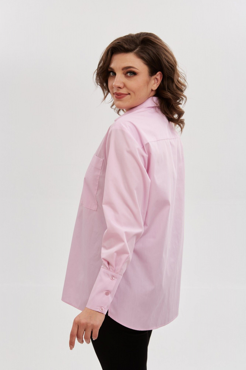 Рубашки Avenue Fashion 0301-11 бледно-розовый
